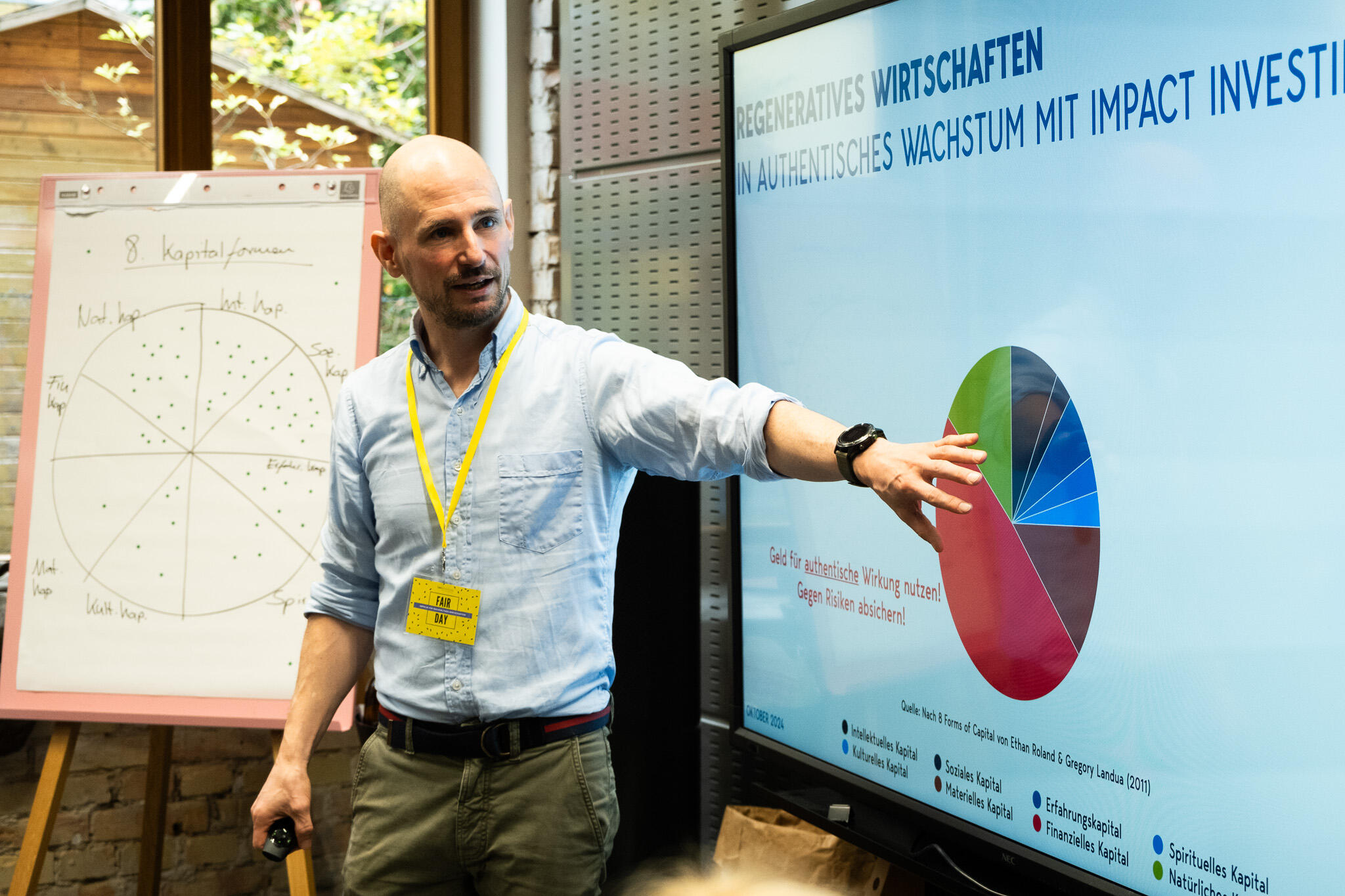 Regenerativer Workshop mit Sebastian Fittko beim Fairday 2024